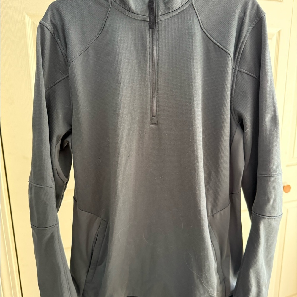 Under Armour Men's Dark Gray quarter -Zip cold gear
